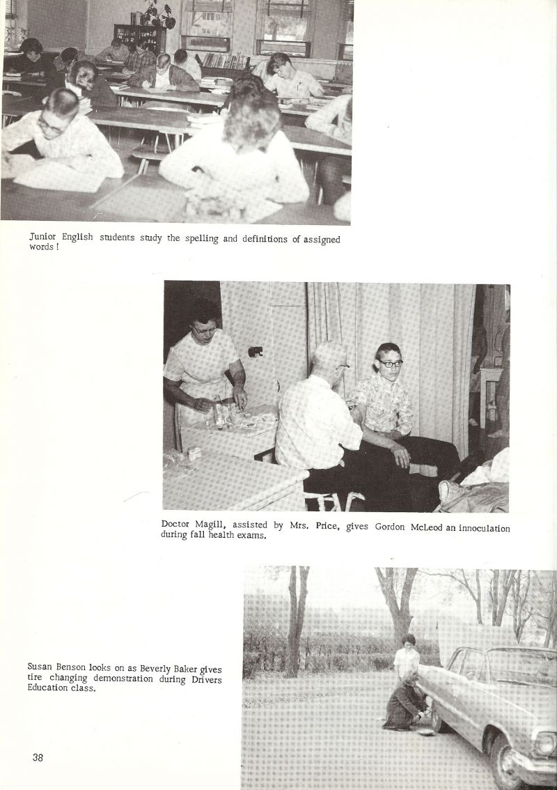 1965 Doctor Magill, Mrs. Price, Gordon McLeod, Susan Benson, Beverly Baker, 
