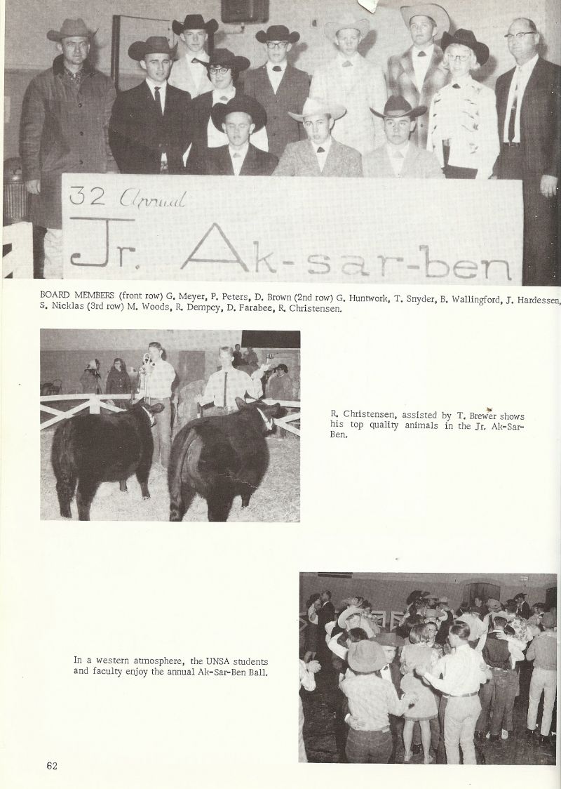 1965 Meyer, Pete Peters, Brown, Huntwork, Snyder, Wallingford, Hardessen, Nicklas, Woods, Dempcy, Farabee, Christensen, Christensen, Brewer,  