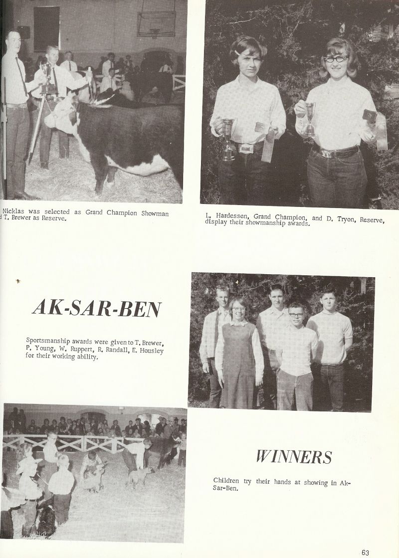 1965 Nicklas, Brewer, Hardessen, Tryon, Brewer, Young, Ruppert, Randall, Housley,  