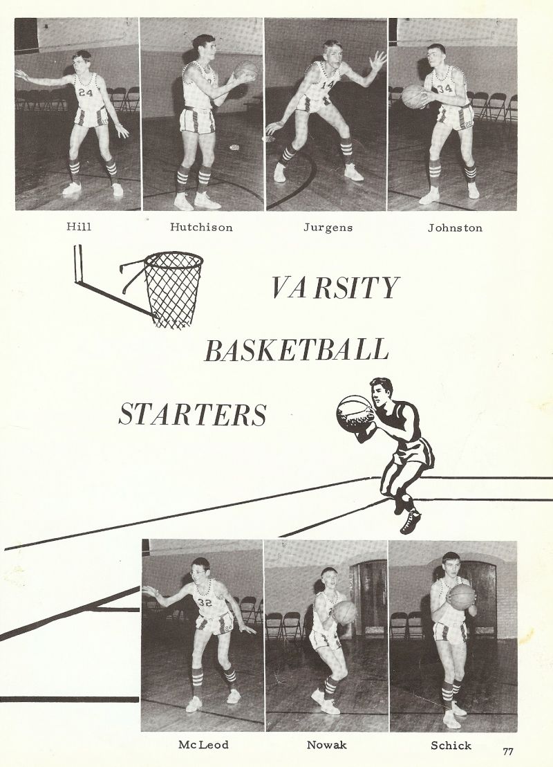 1965 Hill, Hutchison, Jurgens, Johnston, McLeod, Nowak, Schick