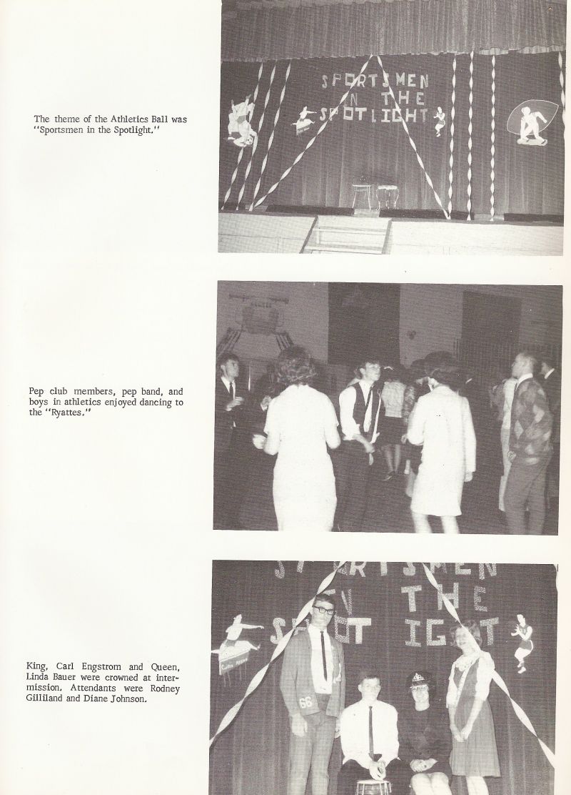 1966 Carl Engstrom, Linda Bauer, Rodney Gilliland, Diane Johnson.