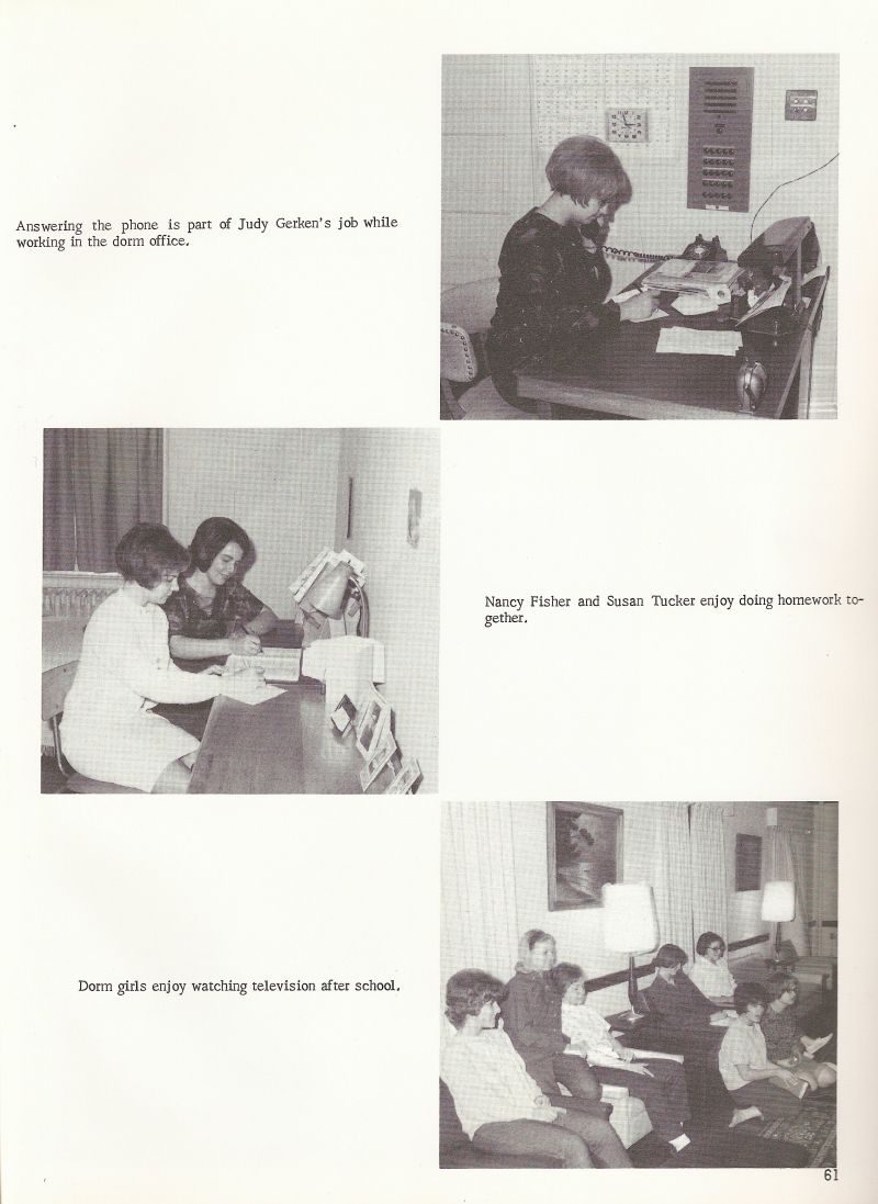 1966 Judy Gerken, Nancy Fisher, Susan Tucker,