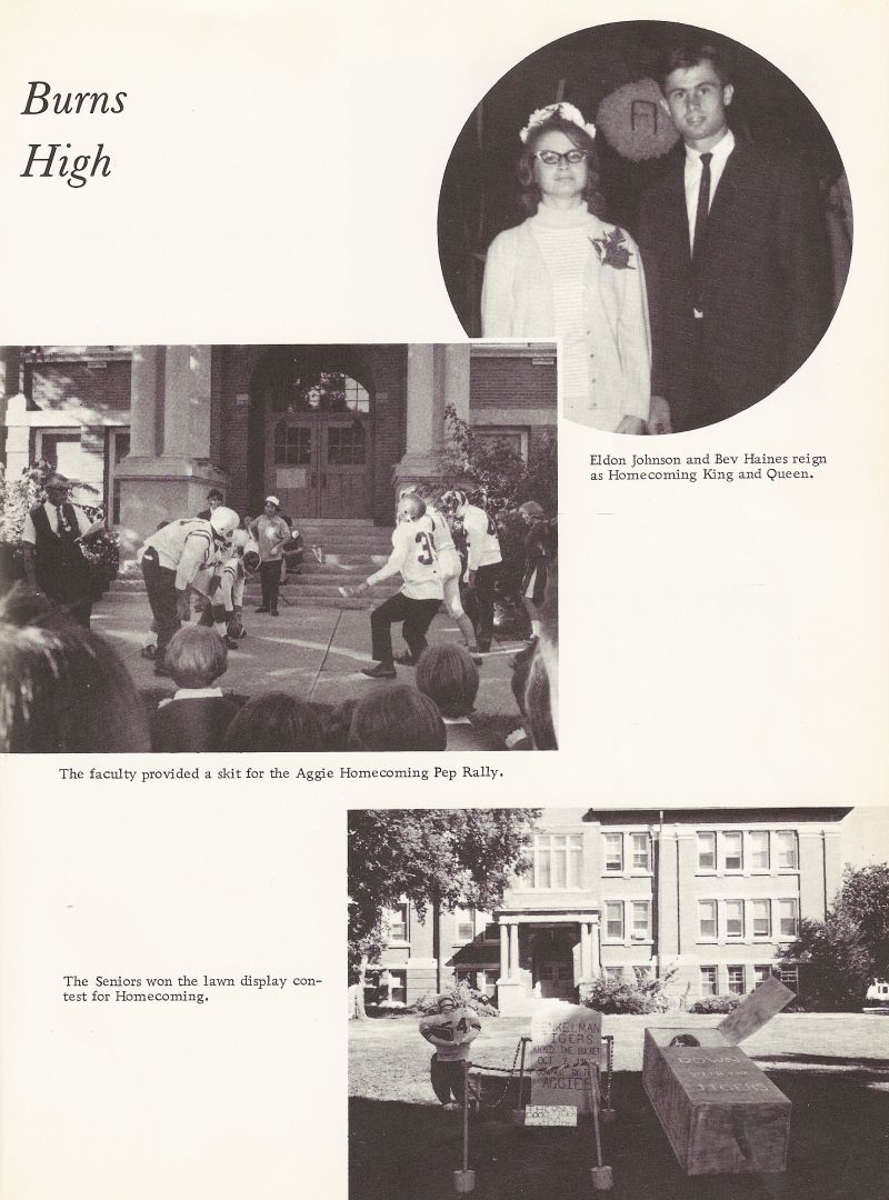 1967 Eldon Johnson, Beverley Haines, Bev Haines, 