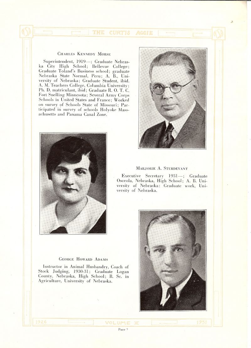 Volume_III Charles Morse. Marjorie Sturdevant. George Adams.