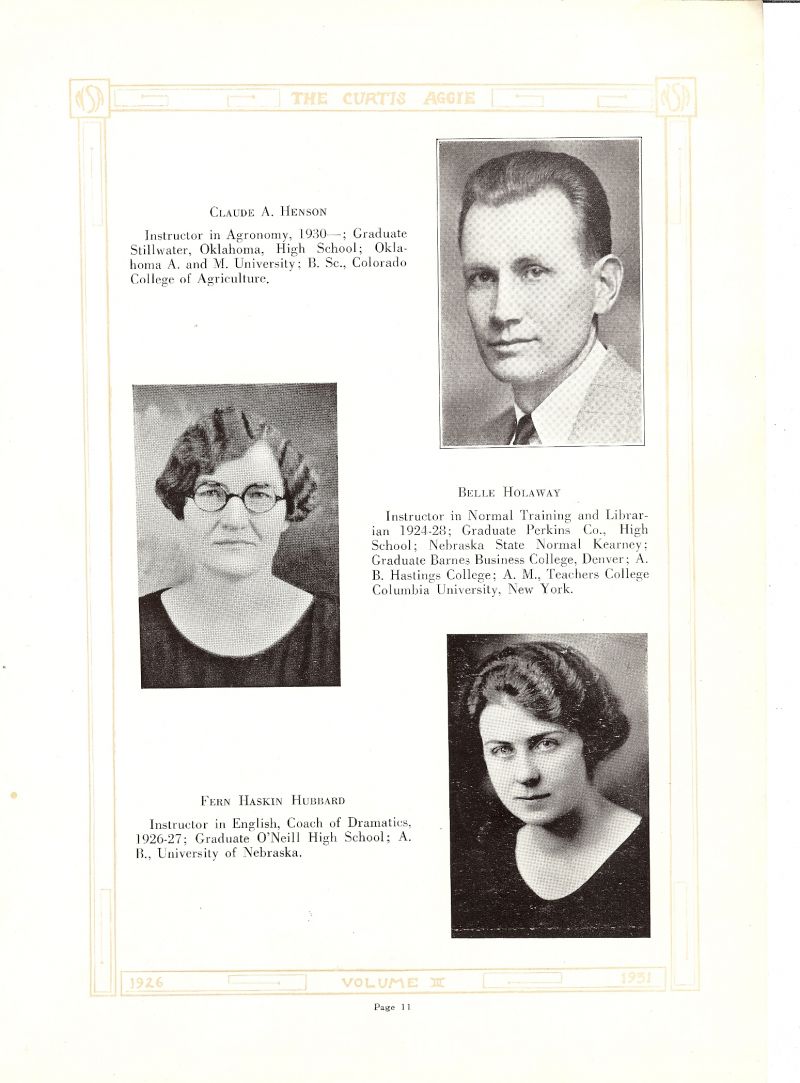 Volume_III Claude Henson. Belle Holaway. Fern Hubbard.
