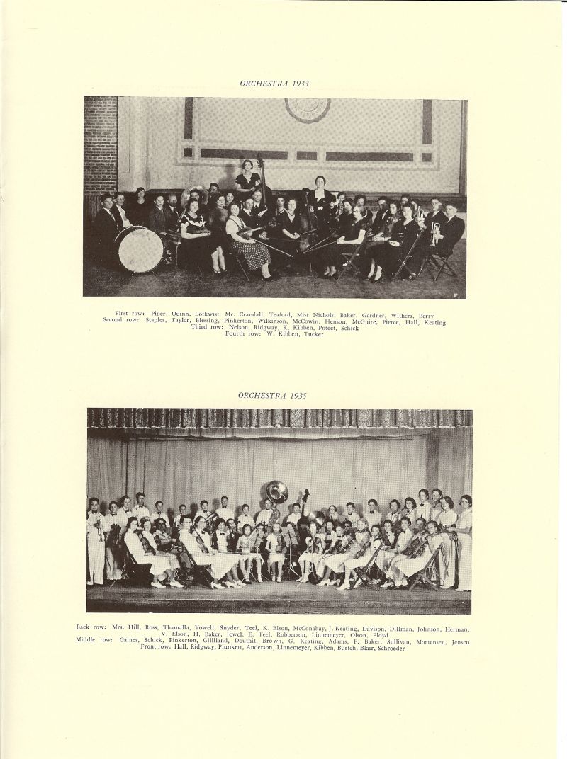 Volume_IV Margaret Piper, John Quinn, Edith Lofkwist, Director Horace Crandall. Marian Teaford, Director Patrice Nickols. Phyllis Baker, Margaret Gardner, James Withers, John Berry, Glen Staples, Allen Taylor, Michael Blessing, Virginia Pinkerton, Robert Wilkinson, Phyllis McCowin, Naomi Henson, Lora McGuire, Arthur Pierce, Beulah Hall, Jenevie Keating, Geraldine Nelson, Ardis Ridgway, Kathleen Kibben, Eva Poteet, Miriam Schick, Wilma Kibben, Marvin Tucker, Director Naomi Hill. Donald Ross, John Thomalla, Agnes Yowell, Doris Snyder, Eva Teel, Kenneth Elson, Aileen McConahay, Davison, Louis Dillman, Helen Johnson, Malvin Herman, V Elson, Helen Baker, Marvel Jewel, Robberson, Elinor Linnemeyer, Ruth Olson, Monte Gaines, Norris Schick, Eunice Gilliland, Janet Douthit, Brown, John Keating, Margaret Adams, Jean Sullivan, Mary Mortensen, Joyus Jensen, Kathleen Hall, Plunkett, Esther Anderson, Doris Linnemeyer, Wilma Kibben, Clarence Burtch, Margaret Blair, Betty Schroeder, Anna Berry, Merle Teel, Eleanor Johnson,