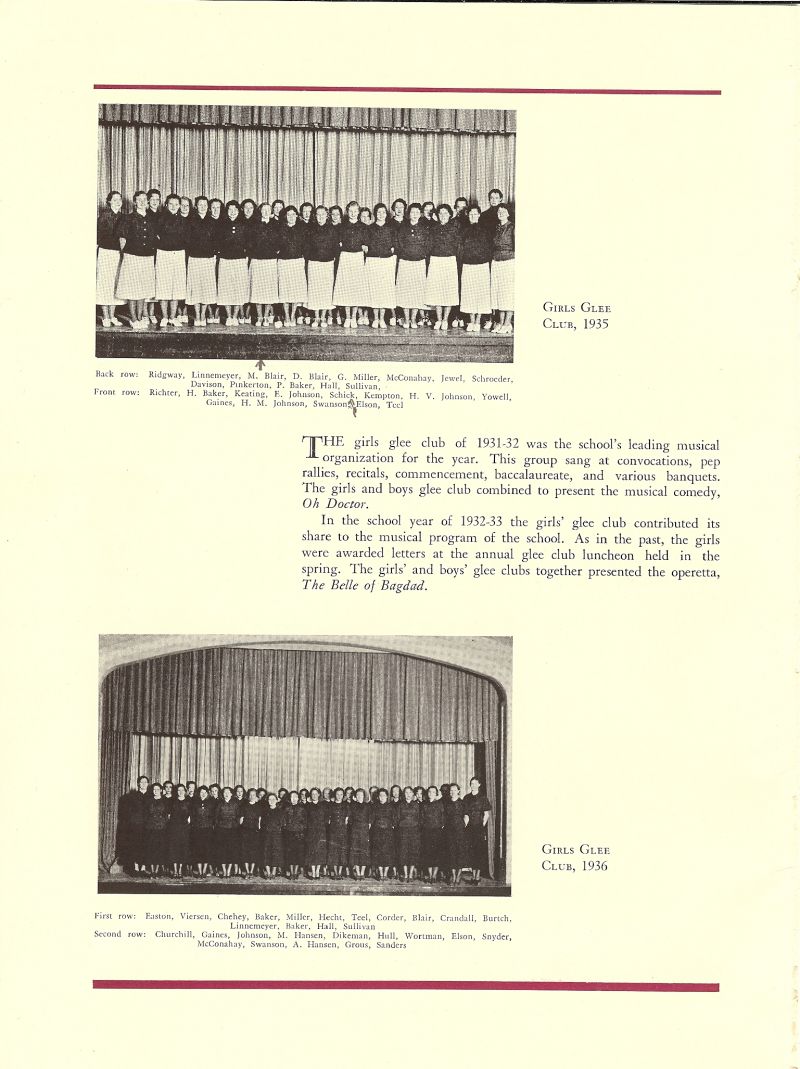 Volume_IV Ardis Ridgway, Elinor Linnemeyer, Margaret Blair, Doris Blair, Grace Miller, Aileen McConahay, Marvel Jewel, Betty Schroeder, Davison, Virginia Pinkerton, Phyllis Baker, Kathleen Hall, Jean Sullivan, Richter, Helene Baker, Jenevie Keating, Edna Johnson, Mariam Schick, Emily Kempton, Helen V Johnson, Agnes Yowell, Monte Gaines, Helen M Johnson, Benita Swanson, Wilma Elson, Eva Teel, Thelma Easton, Roma Viersen, Marie Chehey, Ellen Miller, Hecht, Corder, Barbara Crandall, Ruth Burtch, Elinor Linnemeyer, Cleone Churchill, Eleanor Johnson, Margaret Hansen, Inez Dikeman, Margaret Hull, Wortman, Doris Snyder, Adelaide Hansen, Phyllis Grous, Elaine Sanders,