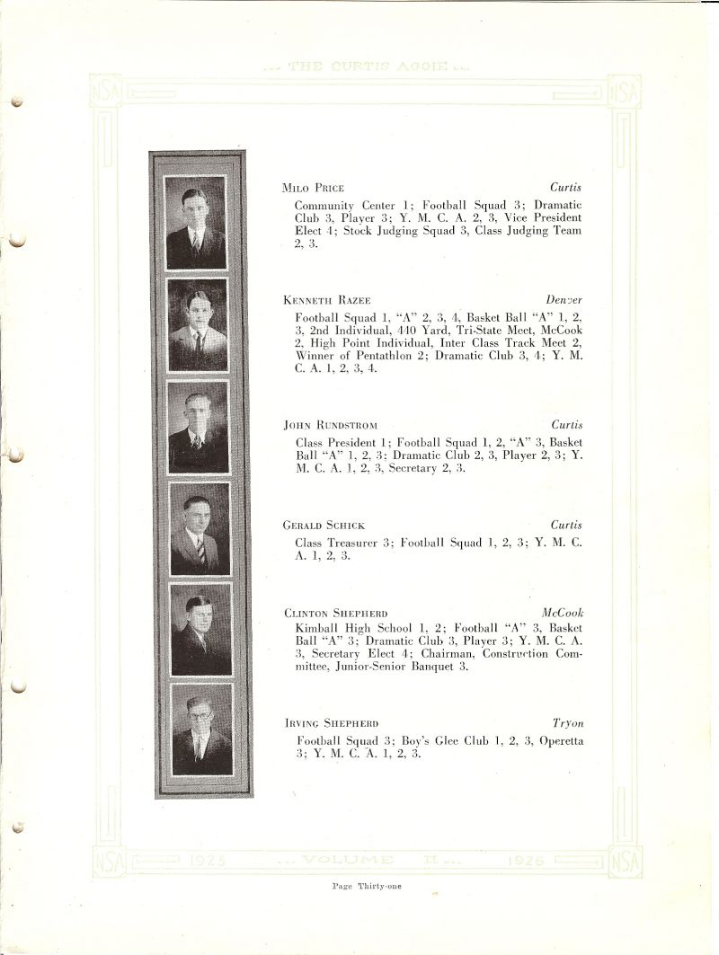 Volume_II Milo Price, Kenneth Razee, John Rundstrom, Gerald Schick, Clinton Shepherd, Irving Shepherd,