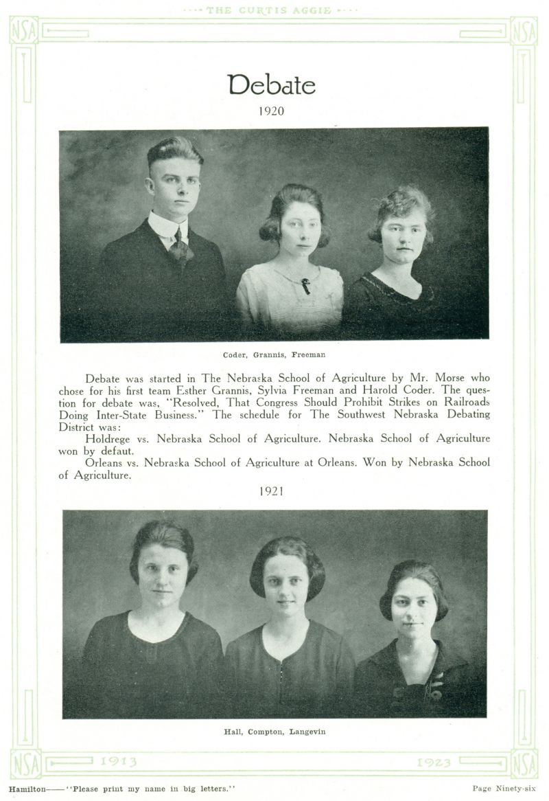 Volume_I Harold Coder, Esther Grannis, Sylvia Freeman, Naomi Hall, Dorothy Compton, Mary Langevin,